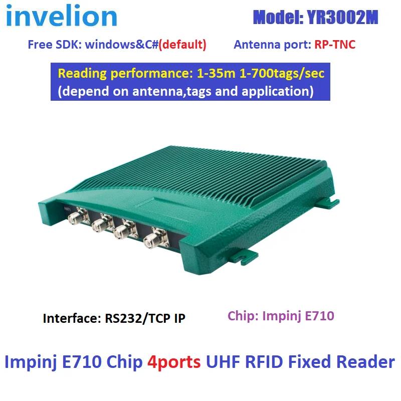 Invelion UHF RFID  ,  ±  RFID ׼  ýۿ TCP IP, 4 Ʈ Impinj E710